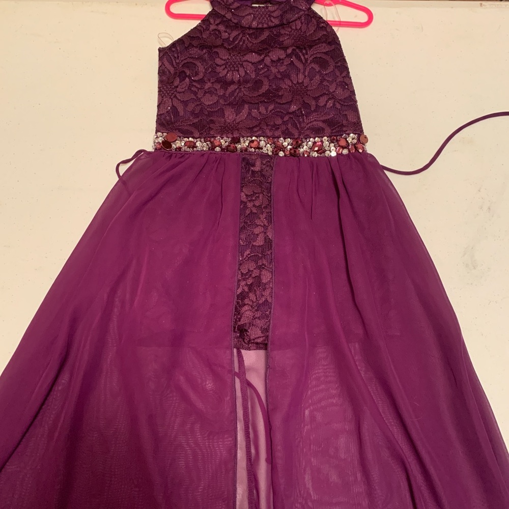 Speechless kids purple dress